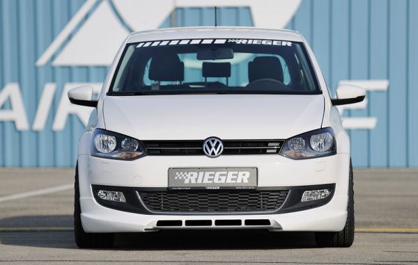 Rieger Spoilerlippe für VW Polo 6 (6R) 3-tür. 04.09-01.14 (bis Facelift)