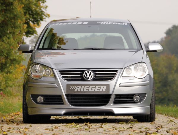 Rieger Spoilerlippe für VW Polo 5 (9N) 3-tür. 00.06- (ab Facelift)