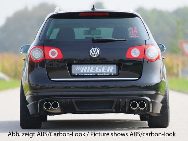 Rieger Heckschürzenansatz für VW Passat (3C) Variant 03.05-07.10 (bis Facelift)