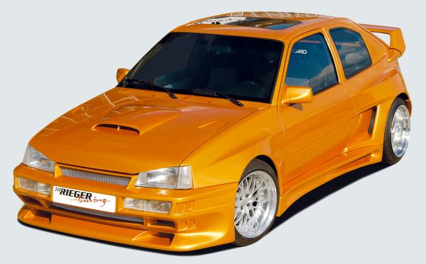Rieger Kotflügel Breitbau II Set (2 Stück) für Opel Kadett E 3-tür. 09.88-09.95