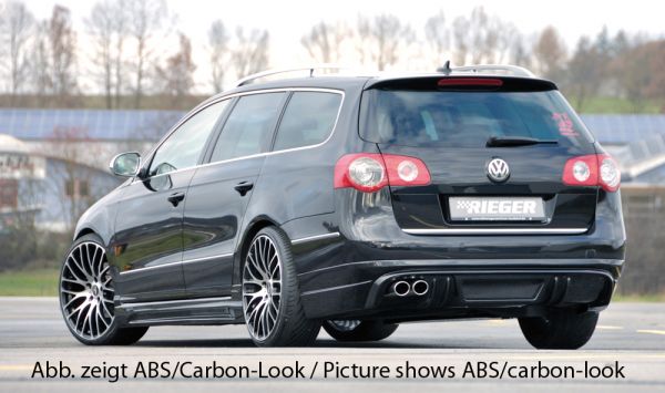 Rieger Heckschürzenansatz für VW Passat (3C) Variant 03.05-07.10 (bis Facelift)