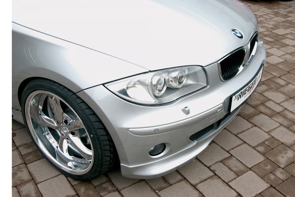 Rieger Spoilerlippe für BMW 1er E87 (187 / 1K2/1K4) 4-tür. 09.04-03.07 (bis Facelift)