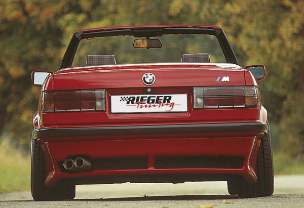 Rieger Heckansatz für BMW 3er E30 Cabrio