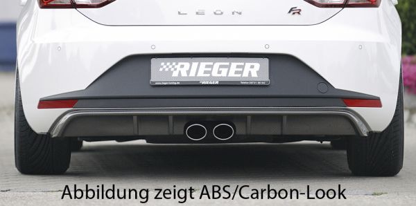 Rieger Heckeinsatz für Seat Leon FR (5F) 3-tür. (SC) 01.13-12.16 (bis Facelift)