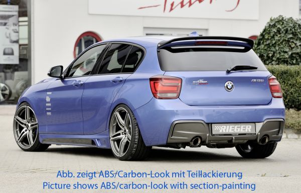 Rieger Seitenschweller Set (2 Stück) für BMW 1er F20 (1K4) Lim. / 4-tür. 05.2015- (ab Facelift) LCI