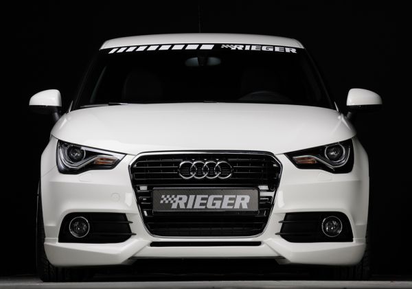 Rieger Spoilerlippe für Audi A1 (8X) 5-tür. (Sportback) 08.10-12.14 (bis Facelift)