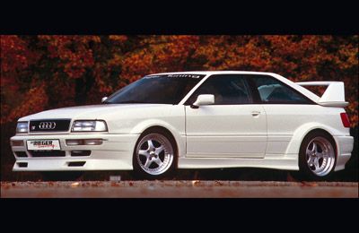 Rieger Kotflügel Breitbau II (RT02) Set (2 Stück) für Audi 80 Typ 89 Coupé
