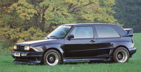 Rieger Spoilerstoßstange Breitbau II für VW Golf 2 83-91