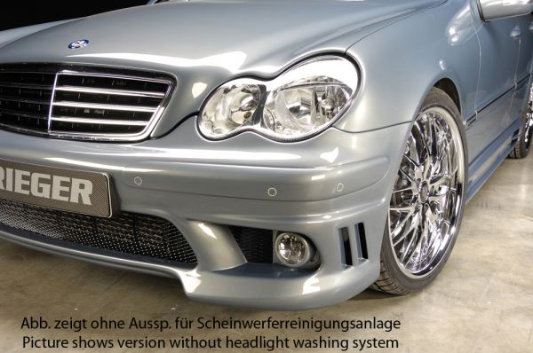 Rieger Spoilerstoßstange für Mercedes C-Klasse (W203) Lim. 05.00-
