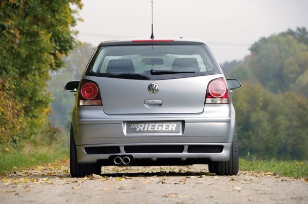 Rieger Heckansatz für VW Polo 5 (9N) 3-tür. 00.06- (ab Facelift)