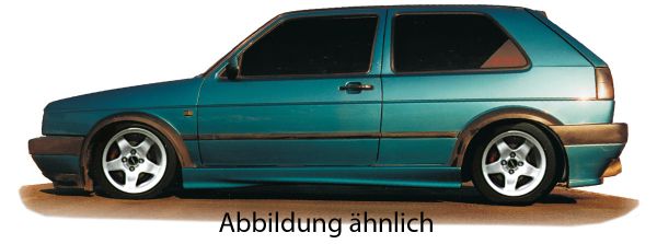 Rieger Seitenschweller Set (2 Stück) für VW Golf 2 5-tür. 83-91