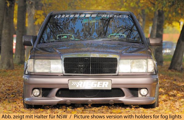 Rieger Spoilerstoßstange für Mercedes 190 (W201) Lim.