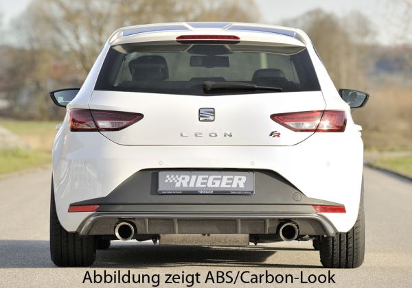 Rieger Heckeinsatz für Seat Leon FR (5F) 5-tür. 01.13-12.16 (bis Facelift)