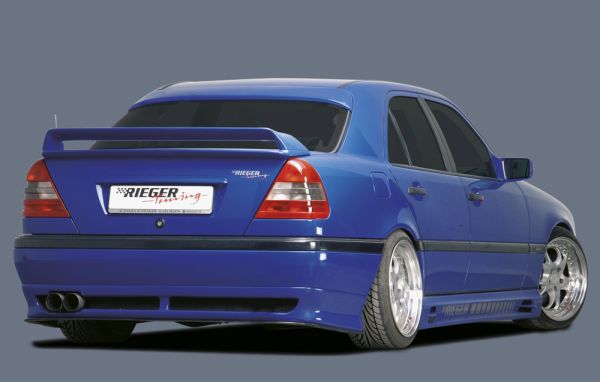 Rieger Heckansatz für Mercedes C-Klasse (W202) Lim. 00.93-06.97 (bis Modell 97)