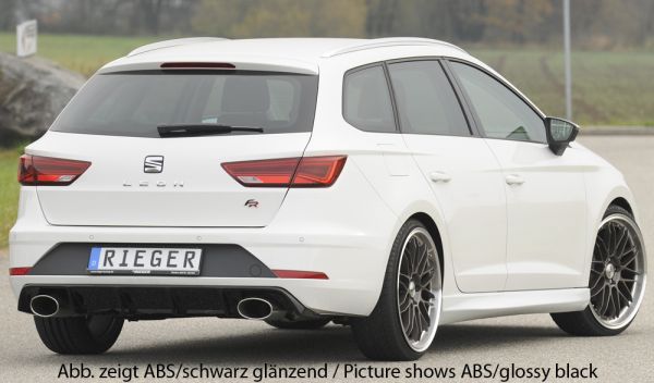Rieger Heckeinsatz für Seat Leon FR (5F) 5-tür. (ST/Kombi) 01.17- (ab Facelift)